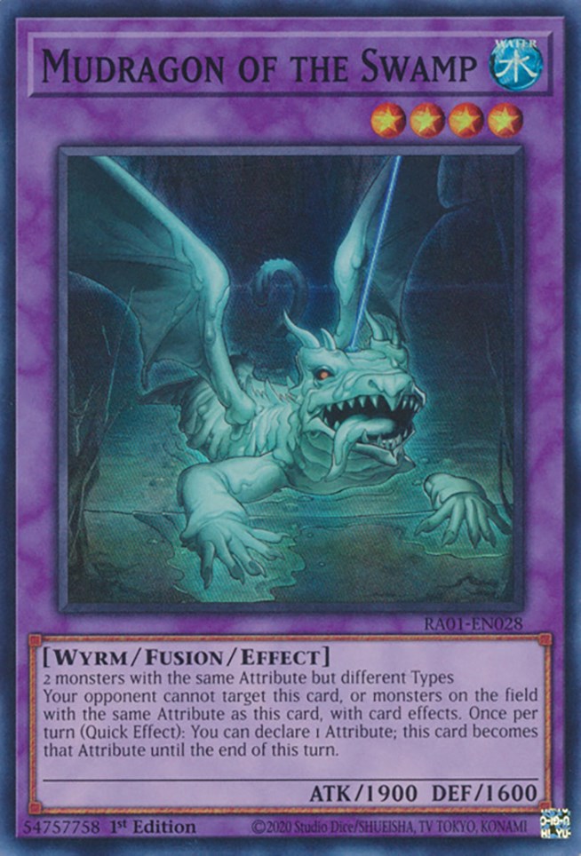 Mudragon of the Swamp [RA01-EN028] Super Rare | Odin's Place
