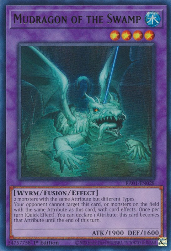 Mudragon of the Swamp [RA01-EN028] Ultra Rare | Odin's Place