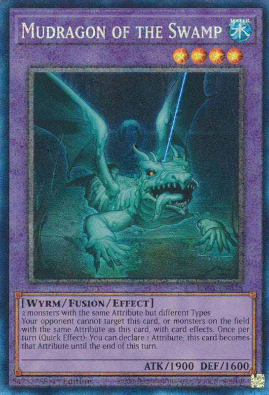 Mudragon of the Swamp [RA01-EN028] Prismatic Collector's Rare | Odin's Place
