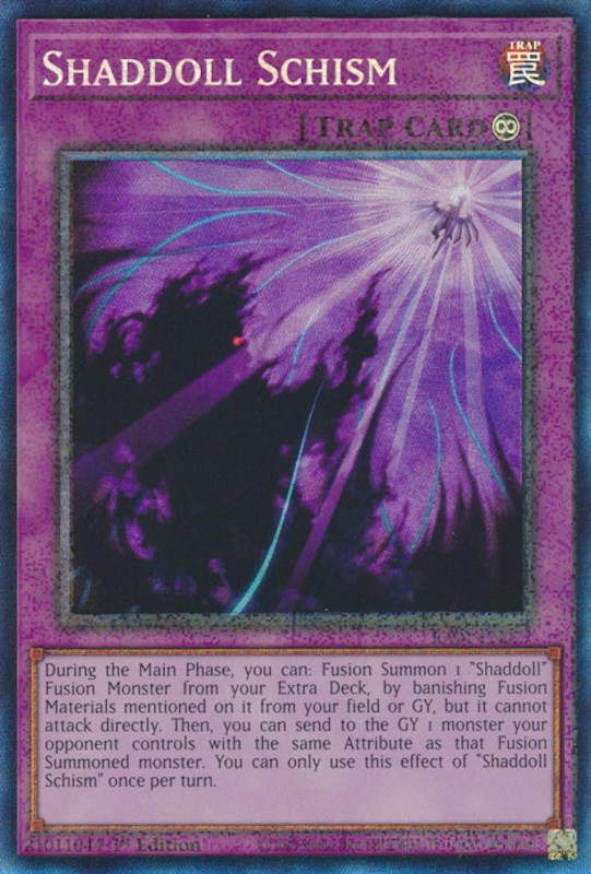 Shaddoll Schism [RA01-EN077] Prismatic Collector's Rare | Odin's Place