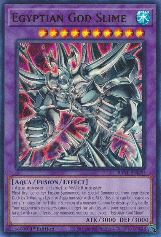 Egyptian God Slime [RA01-EN029] Ultra Rare | Odin's Place