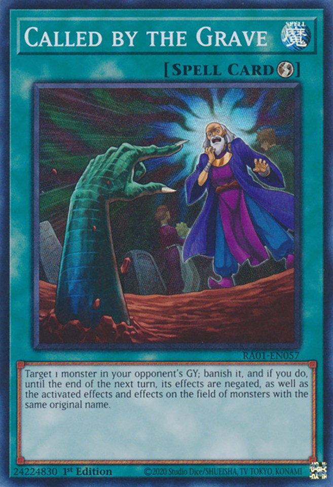 Called by the Grave [RA01-EN057] Super Rare | Odin's Place