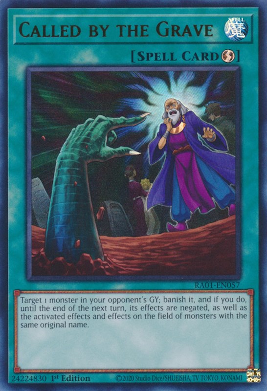 Called by the Grave [RA01-EN057] Ultra Rare | Odin's Place