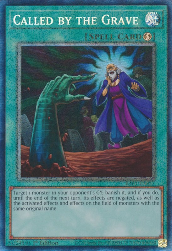 Called by the Grave [RA01-EN057] Prismatic Collector's Rare | Odin's Place