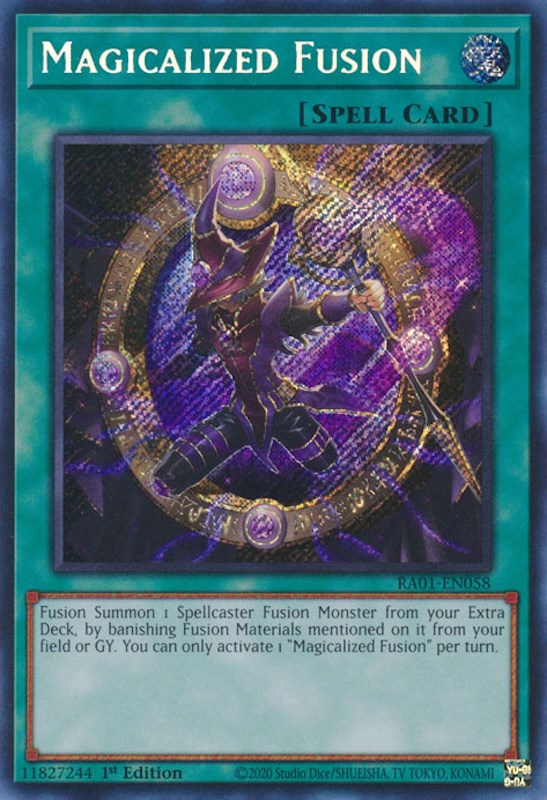 Magicalized Fusion [RA01-EN058] Secret Rare | Odin's Place