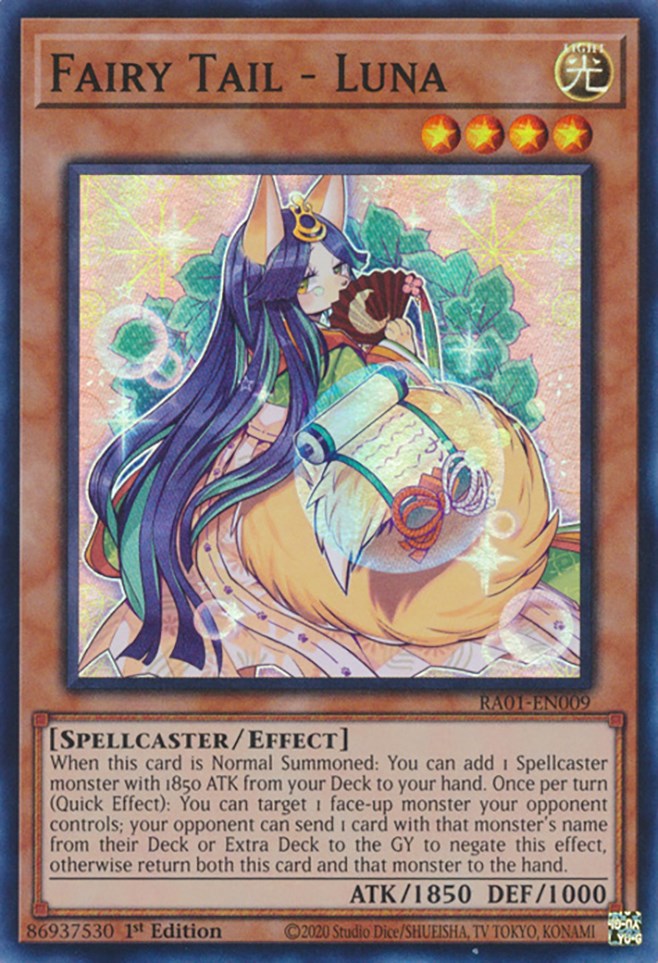 Fairy Tail - Luna [RA01-EN009] Super Rare | Odin's Place