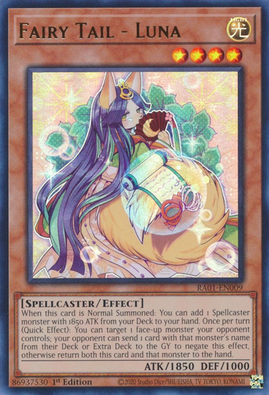 Fairy Tail - Luna [RA01-EN009] Ultra Rare | Odin's Place