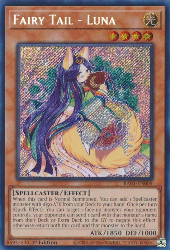 Fairy Tail - Luna [RA01-EN009] Secret Rare | Odin's Place