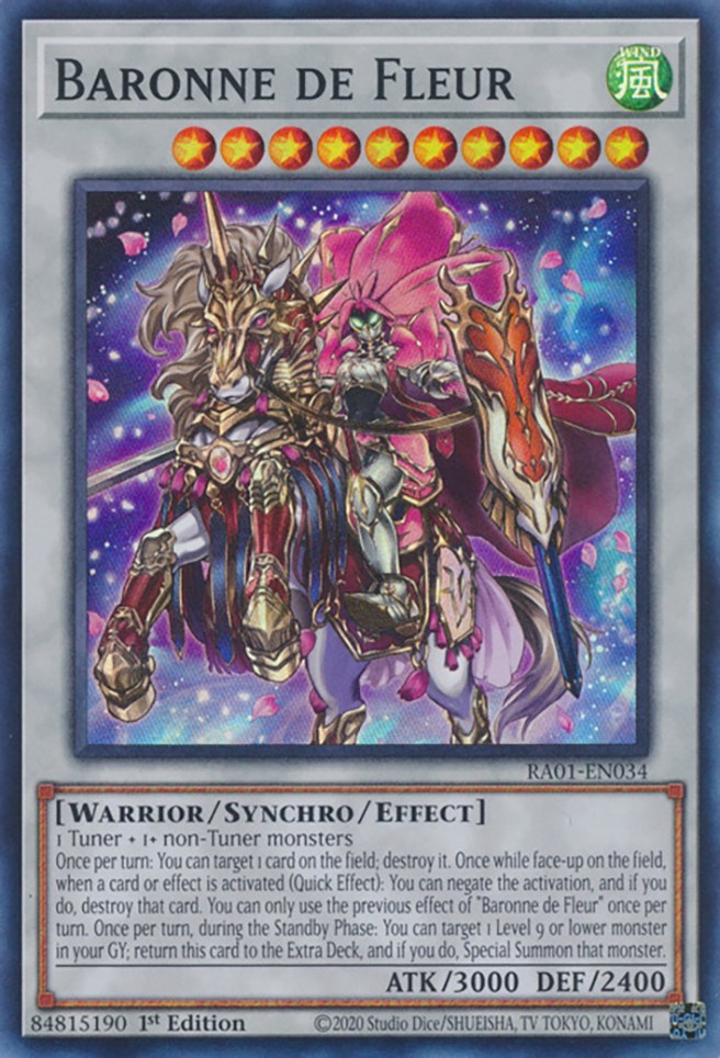 Baronne de Fleur [RA01-EN034] Super Rare | Odin's Place