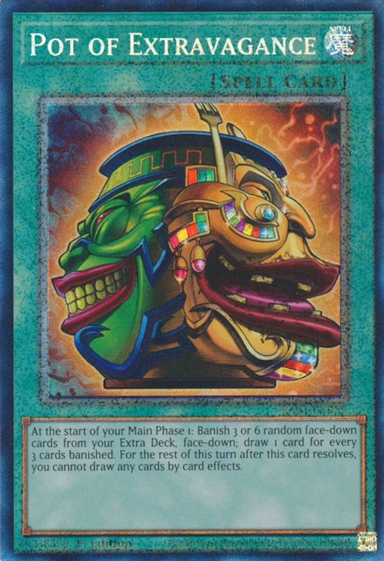 Pot of Extravagance [RA01-EN059] Prismatic Collector's Rare | Odin's Place
