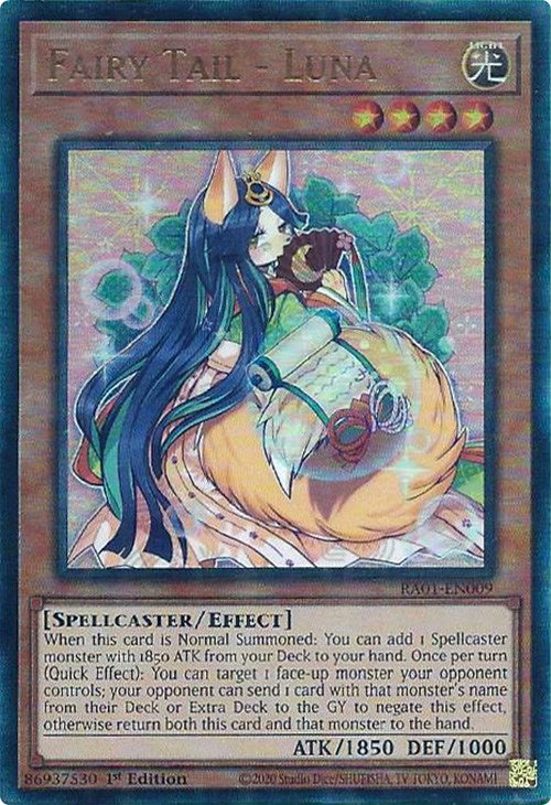 Fairy Tail - Luna [RA01-EN009] Prismatic Ultimate Rare | Odin's Place