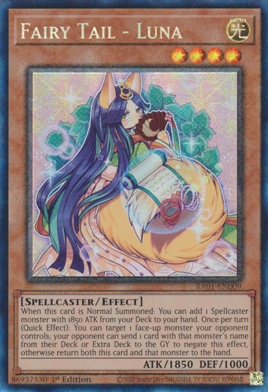 Fairy Tail - Luna [RA01-EN009] Prismatic Collector's Rare | Odin's Place