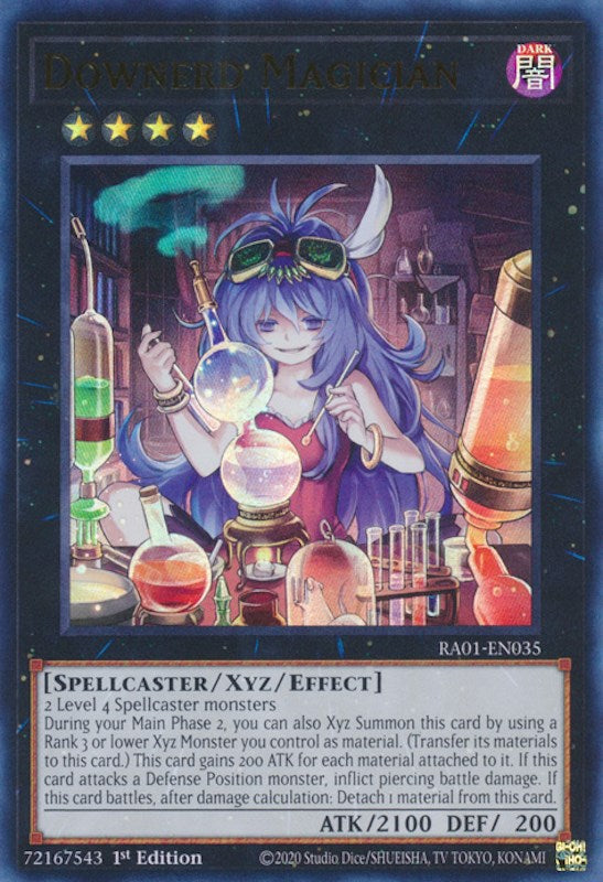 Downerd Magician [RA01-EN035] Ultra Rare | Odin's Place