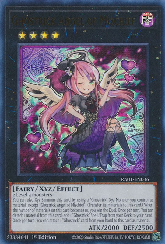 Ghostrick Angel of Mischief [RA01-EN036] Ultra Rare | Odin's Place