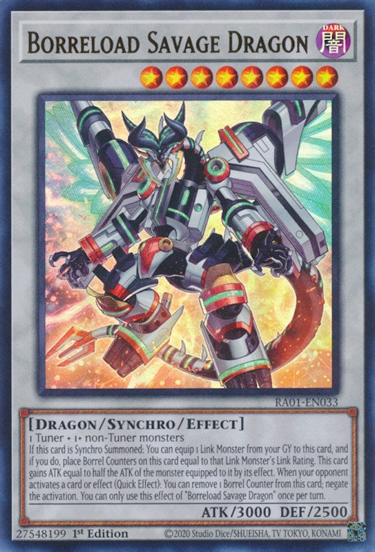 Borreload Savage Dragon [RA01-EN033] Ultra Rare | Odin's Place