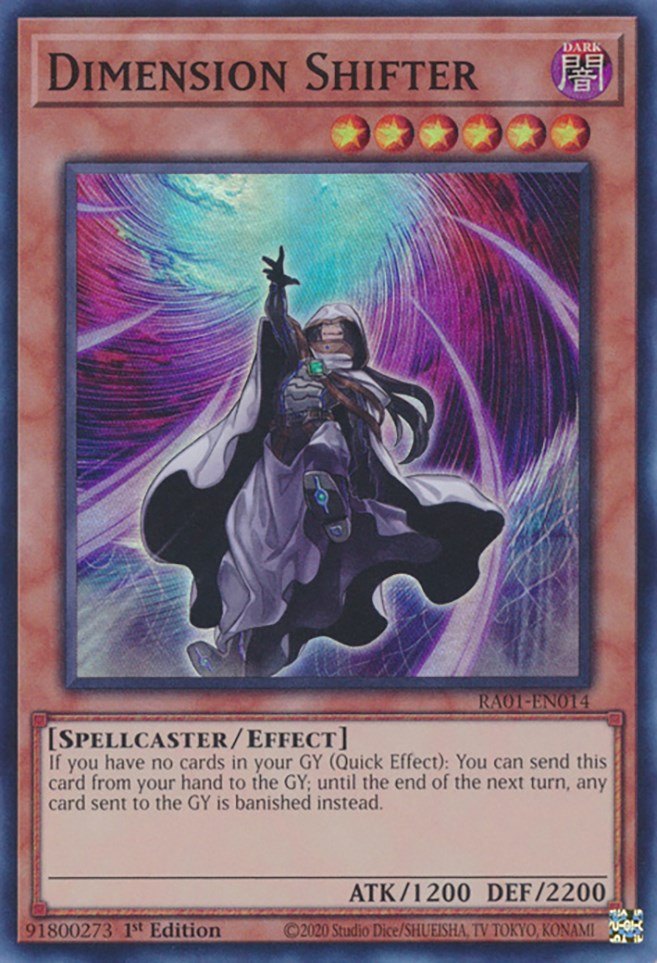 Dimension Shifter [RA01-EN014] Super Rare | Odin's Place