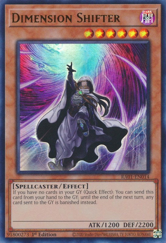 Dimension Shifter [RA01-EN014] Ultra Rare | Odin's Place