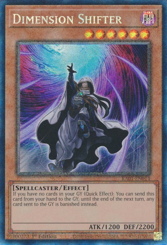 Dimension Shifter [RA01-EN014] Prismatic Collector's Rare | Odin's Place