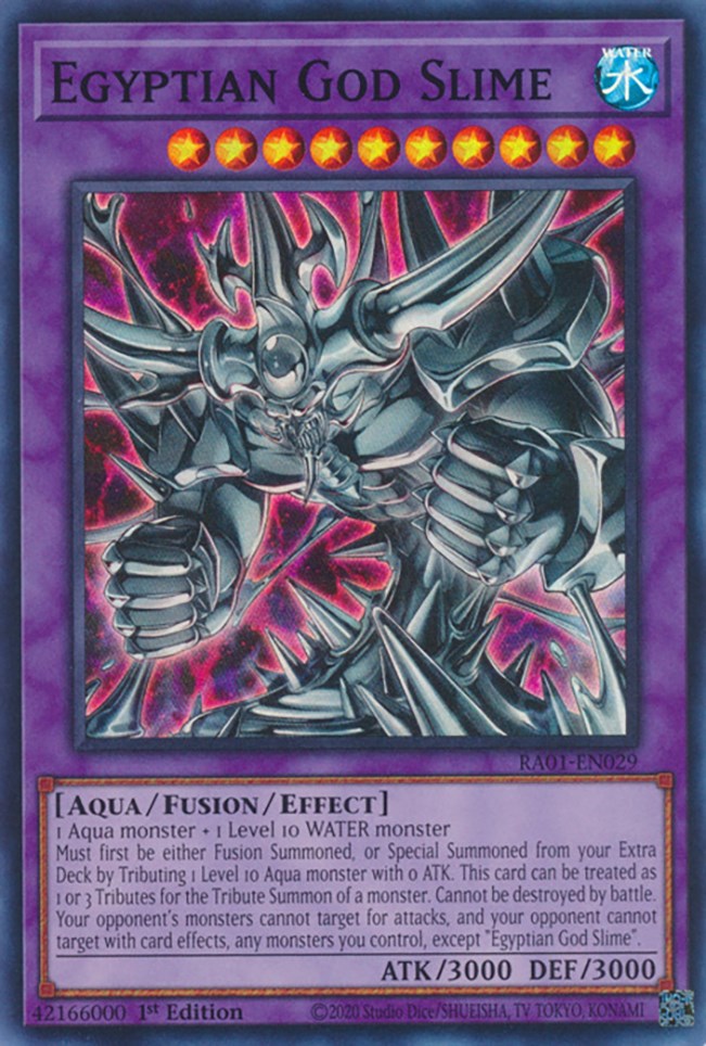 Egyptian God Slime [RA01-EN029] Super Rare | Odin's Place