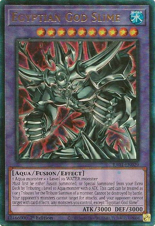 Egyptian God Slime [RA01-EN029] Prismatic Ultimate Rare | Odin's Place