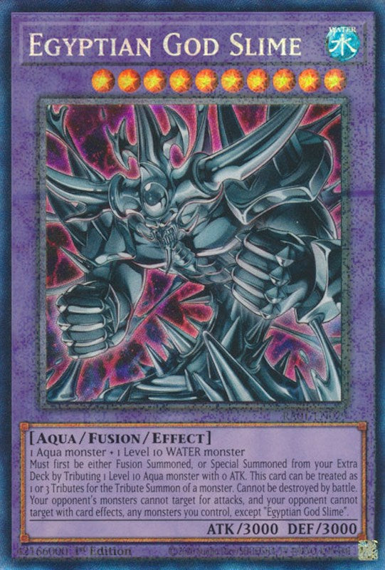 Egyptian God Slime [RA01-EN029] Prismatic Collector's Rare | Odin's Place