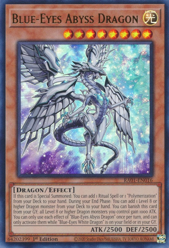 Blue-Eyes Abyss Dragon [RA01-EN016] Ultra Rare | Odin's Place