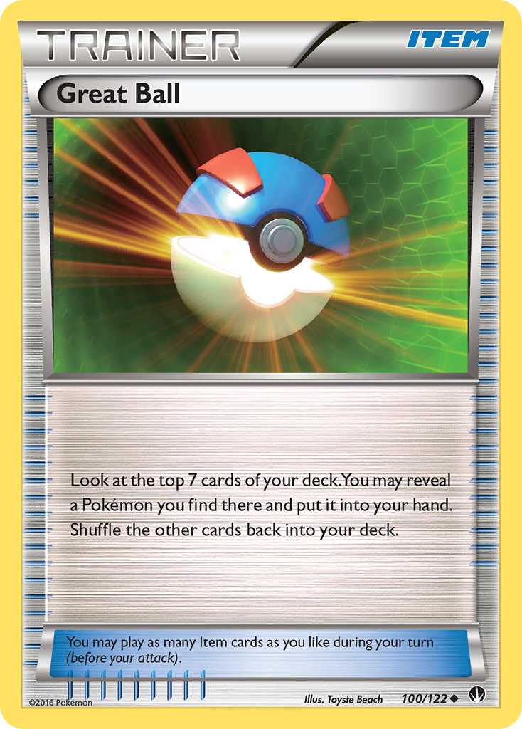Great Ball (100/122) [XY: BREAKpoint] | Odin's Place