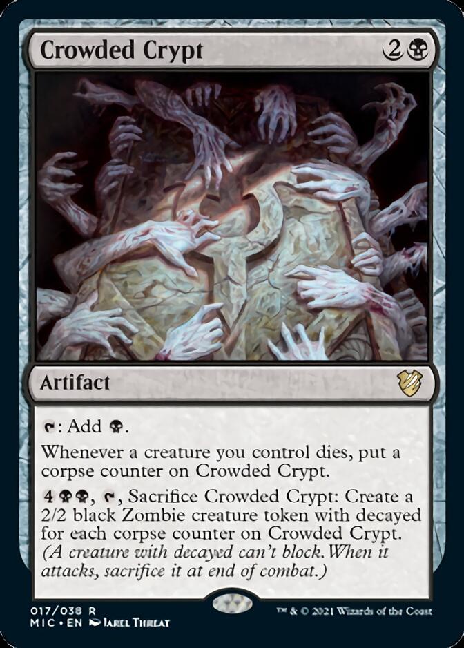Crowded Crypt [Innistrad: Midnight Hunt Commander] | Odin's Place