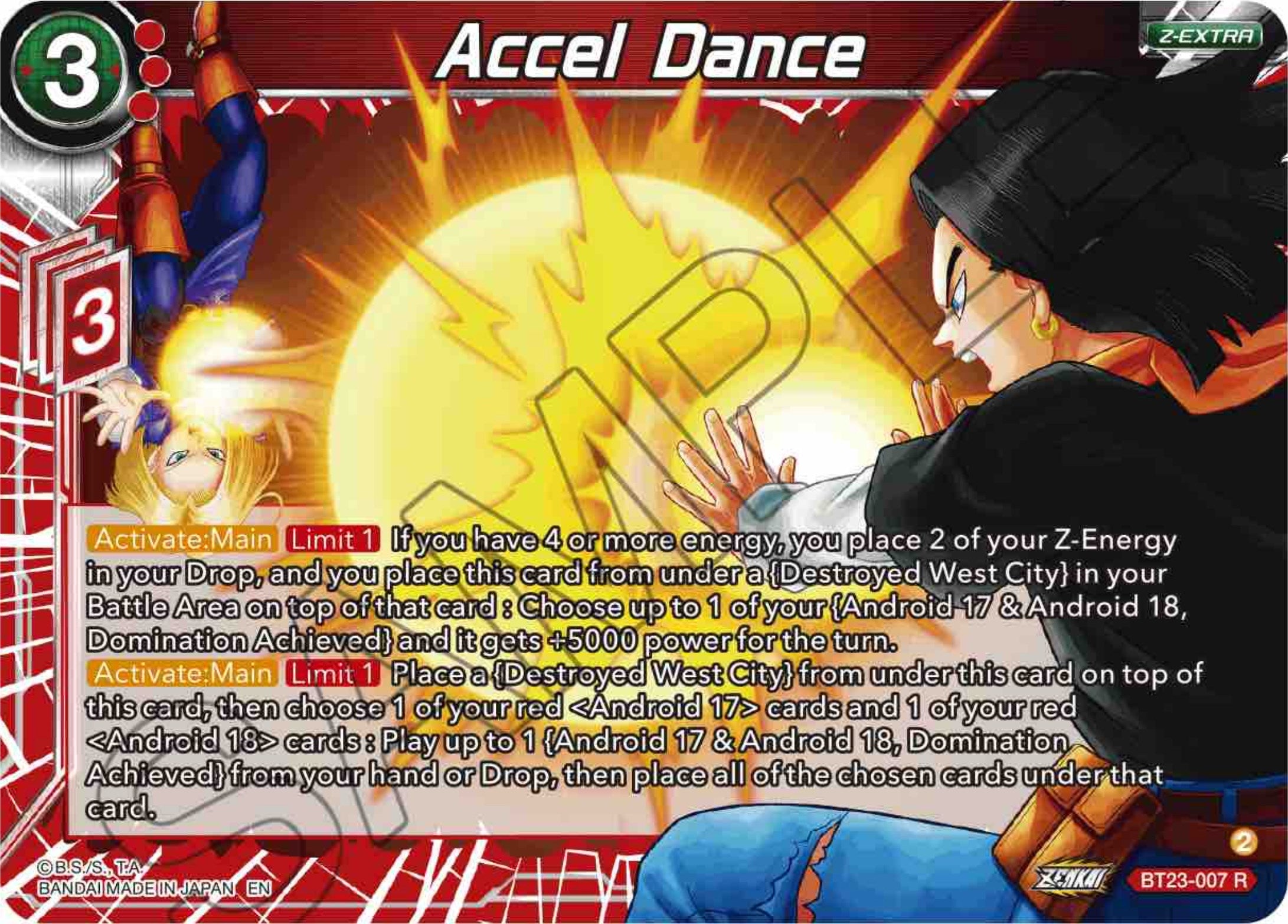 Accel Dance (BT23-007) [Perfect Combination] | Odin's Place
