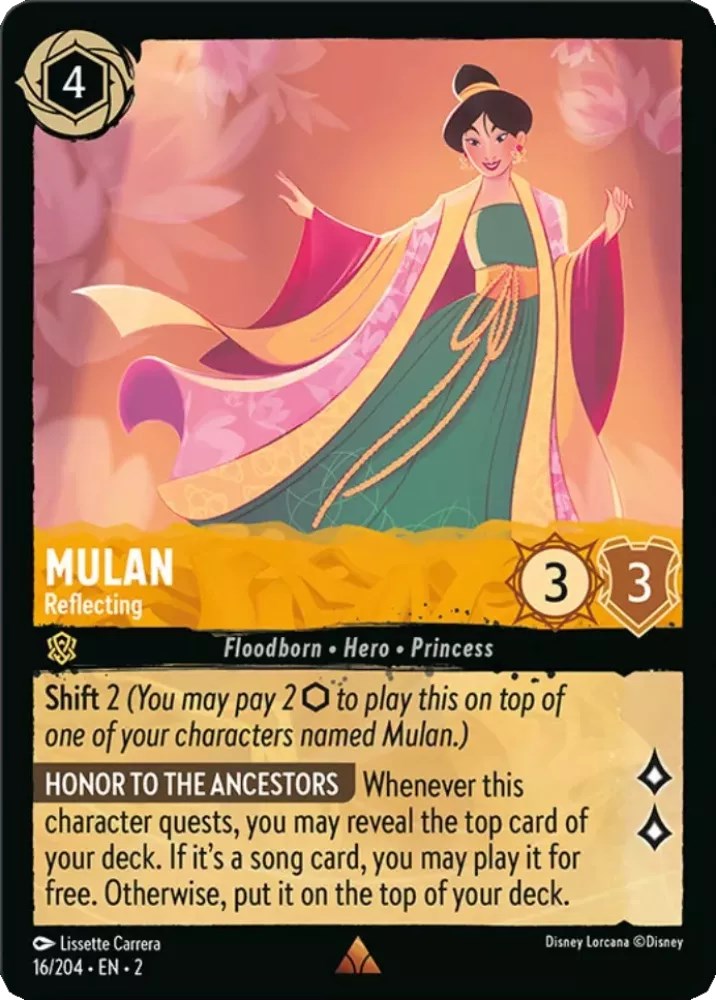 Mulan - Reflecting (16/204) [Rise of the Floodborn] | Odin's Place