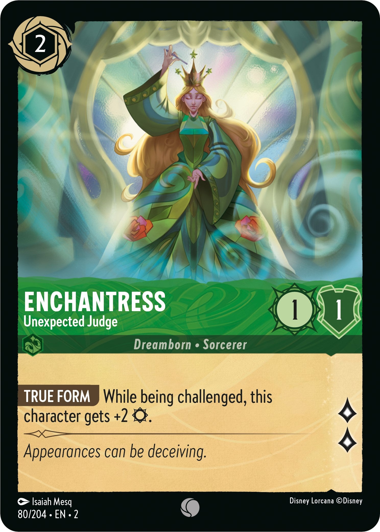 Enchantress - Unexpected Judge (80/204) [Rise of the Floodborn] | Odin's Place