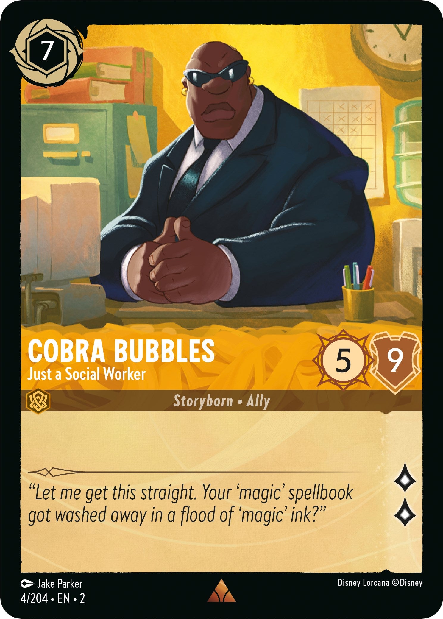 Cobra Bubbles - Just a Social Worker (4/204) [Rise of the Floodborn] | Odin's Place