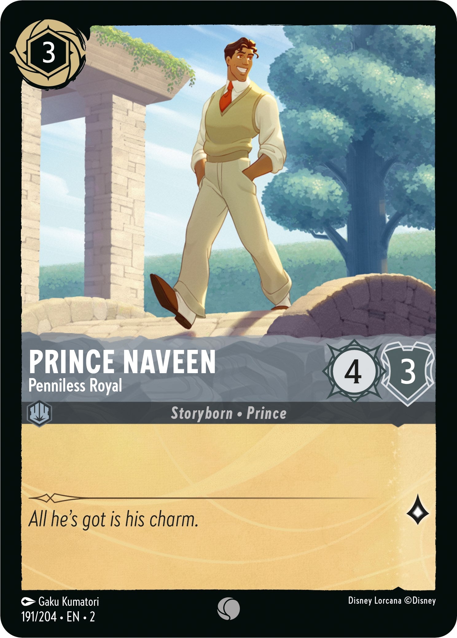 Prince Naveen - Penniless Royal (191/204) [Rise of the Floodborn] | Odin's Place