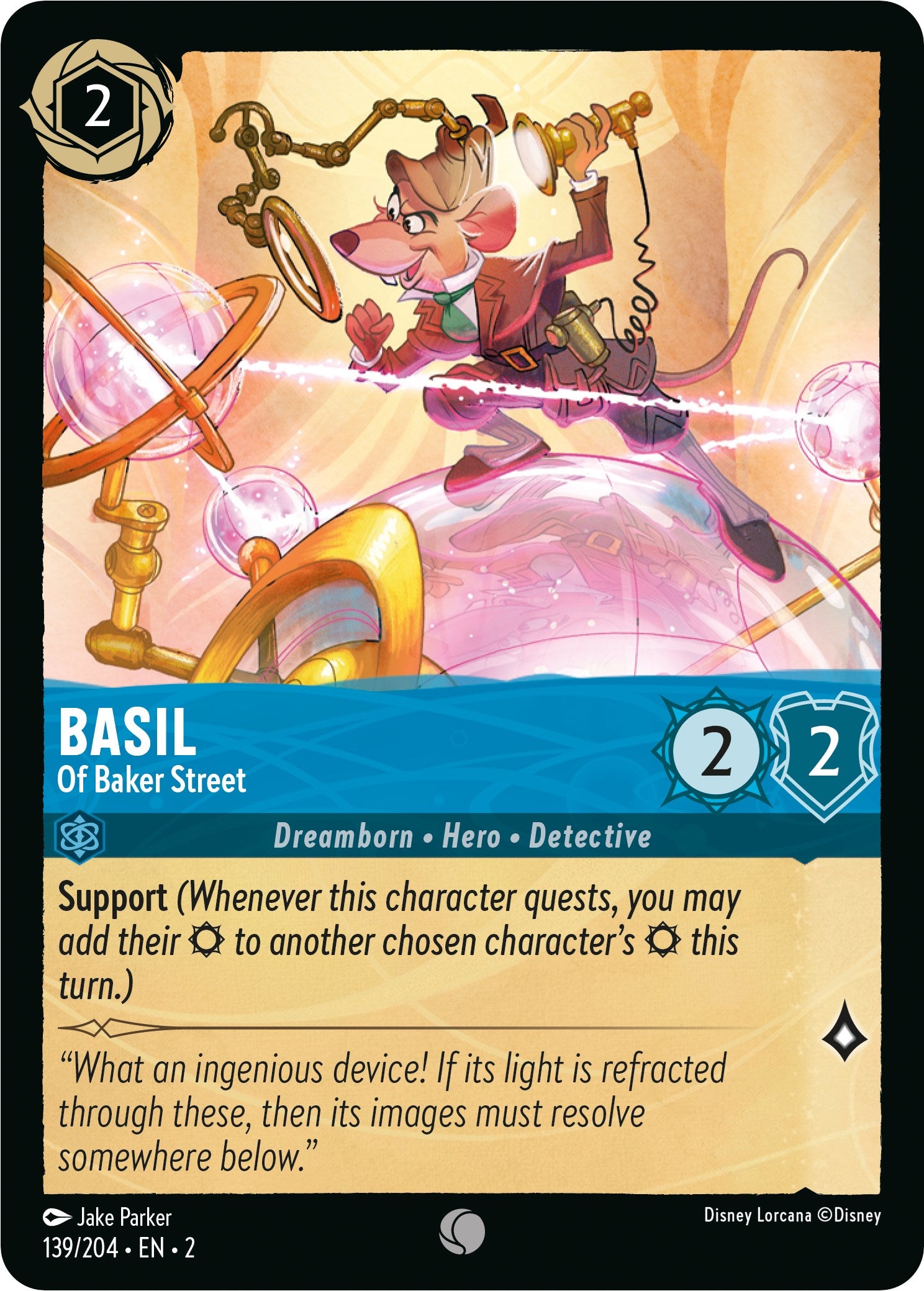 Basil - Of Baker Street (139/204) [Rise of the Floodborn] | Odin's Place