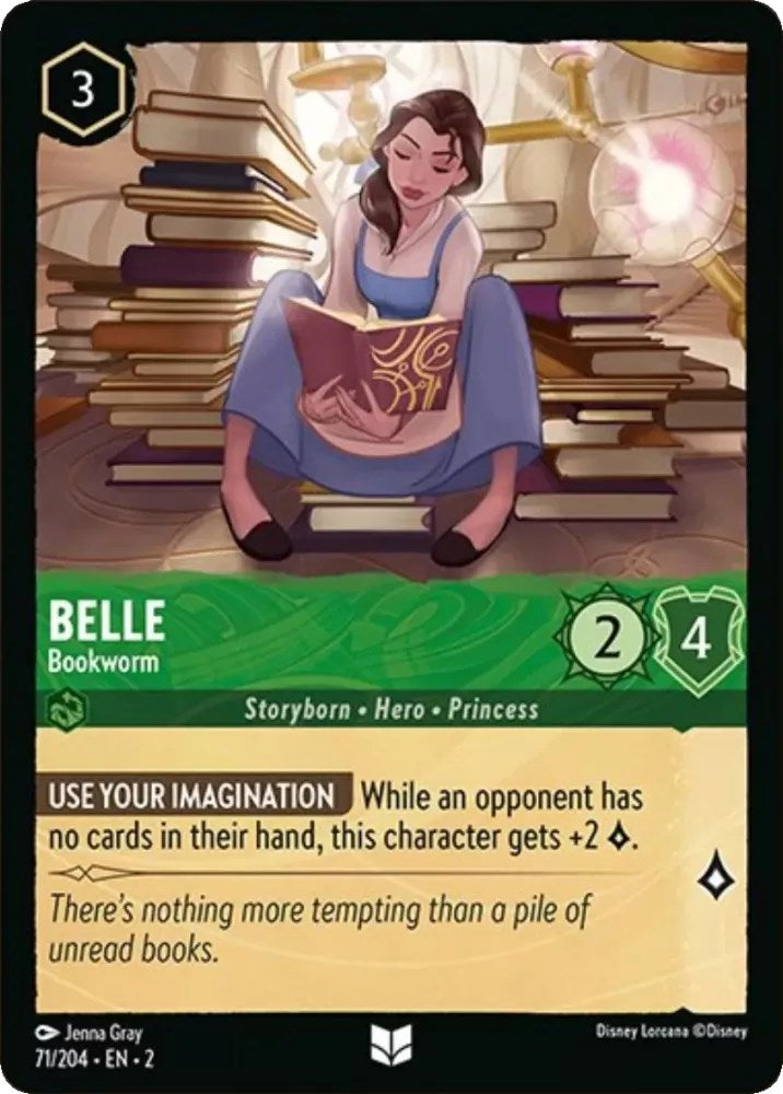 Belle - Bookworm (71/204) [Rise of the Floodborn] | Odin's Place
