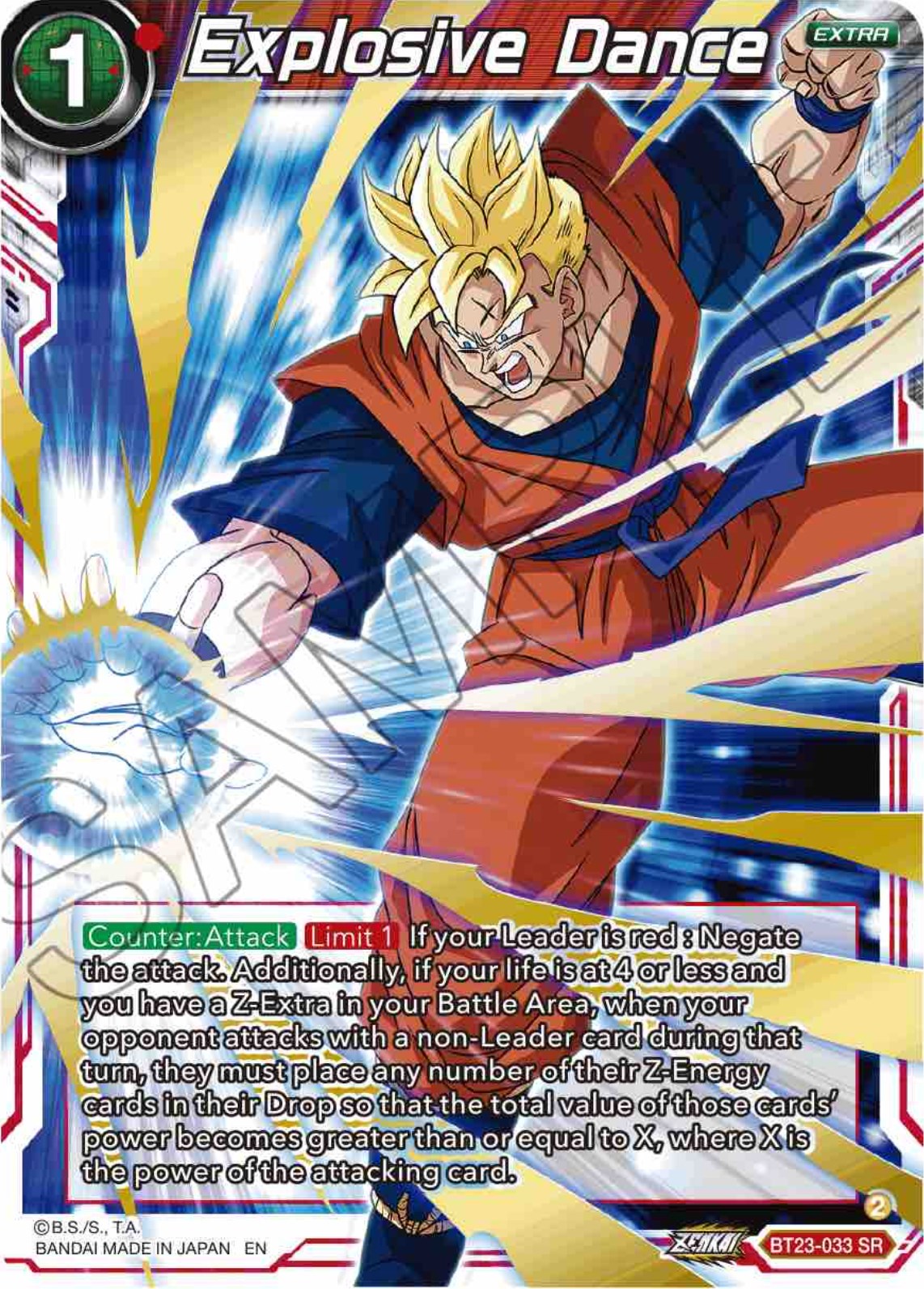 Explosive Dance (BT23-033) [Perfect Combination] | Odin's Place