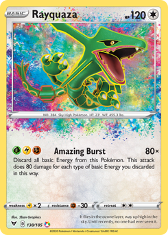 Rayquaza (138/185) [Sword & Shield: Vivid Voltage] | Odin's Place