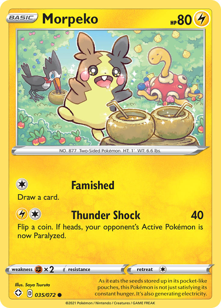 Morpeko (035/072) [Sword & Shield: Shining Fates] | Odin's Place