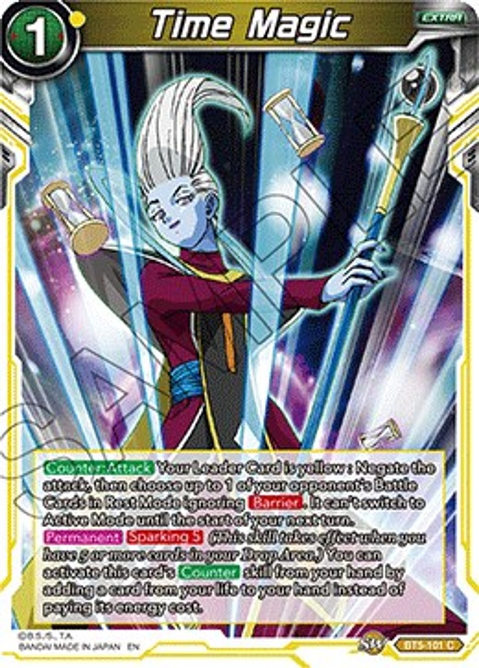 Time Magic (Reprint) (BT5-101) [Miraculous Revival] | Odin's Place