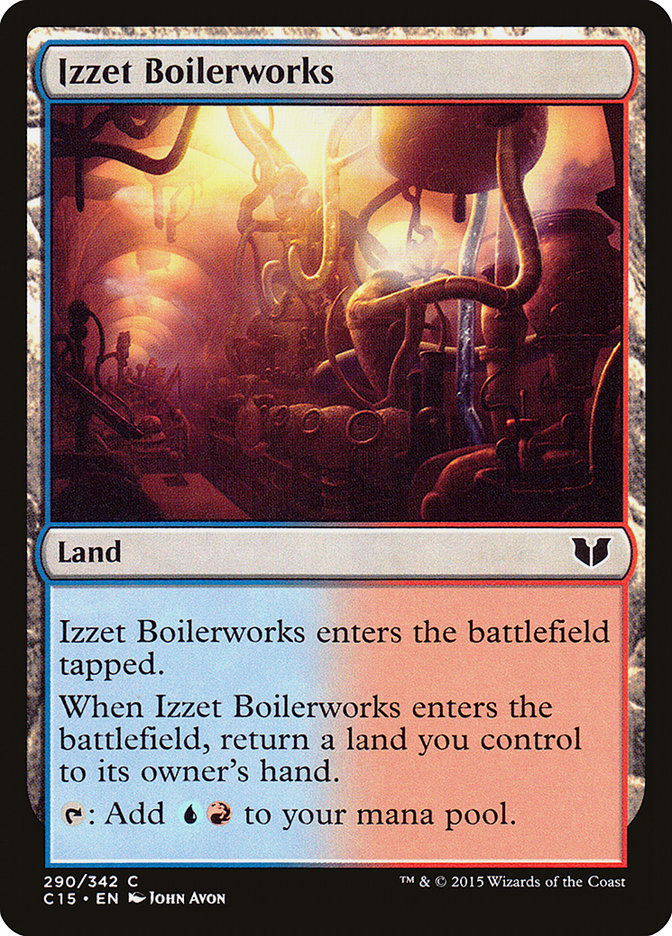 Izzet Boilerworks (290) [Commander 2015] | Odin's Place