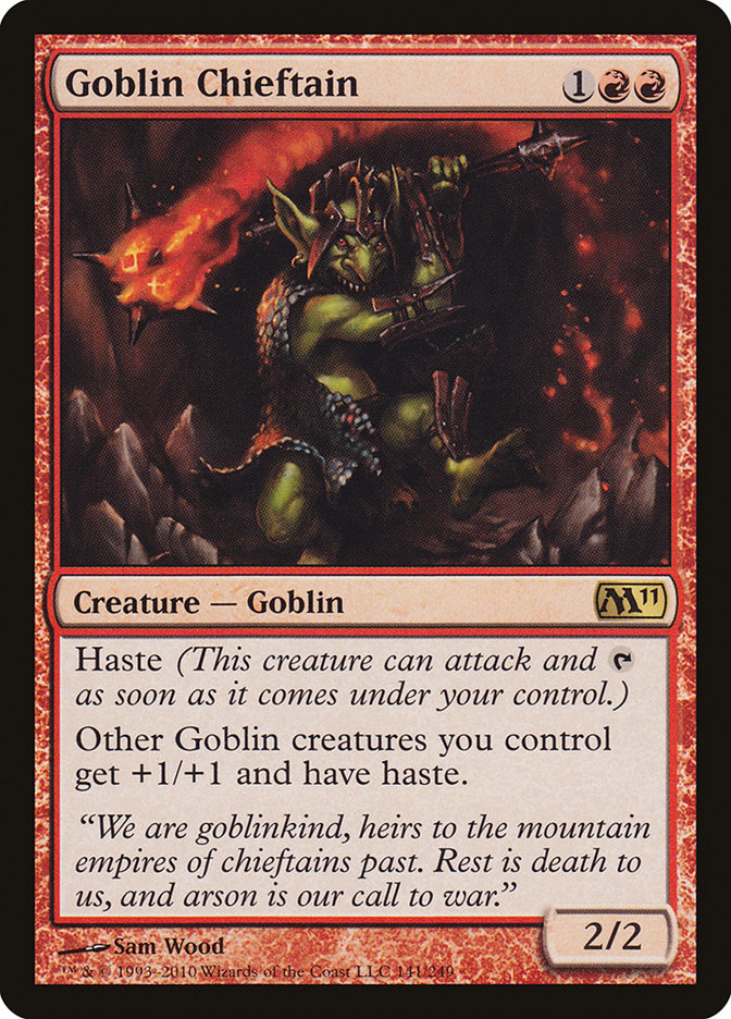 Goblin Chieftain (141) [Magic 2011] | Odin's Place