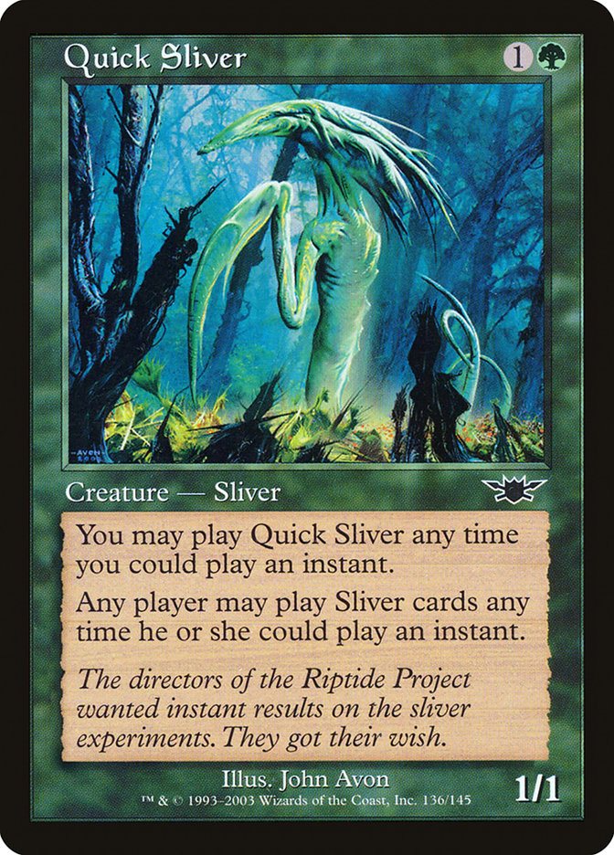Quick Sliver (136) [Legions] | Odin's Place
