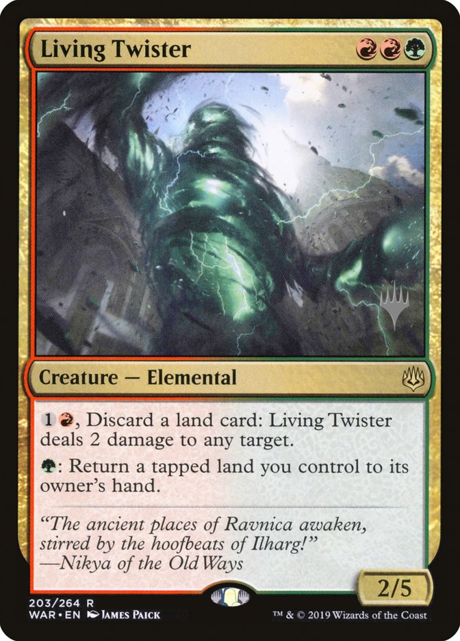 Living Twister (Promo Pack) [War of the Spark Promos] | Odin's Place