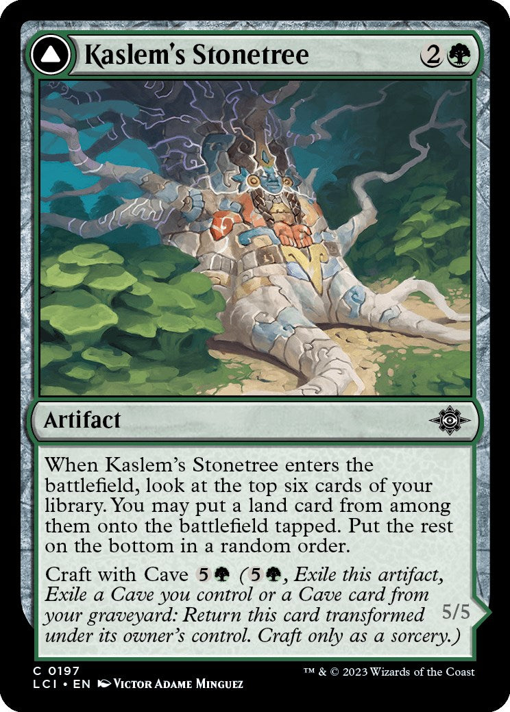 Kaslem's Stonetree [The Lost Caverns of Ixalan] | Odin's Place