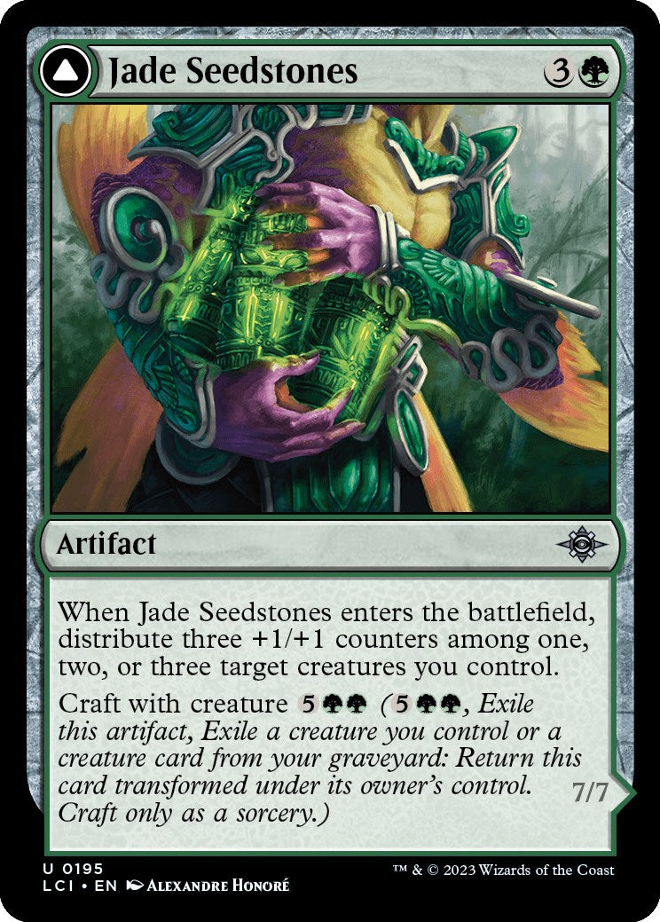 Jade Seedstones [The Lost Caverns of Ixalan] | Odin's Place