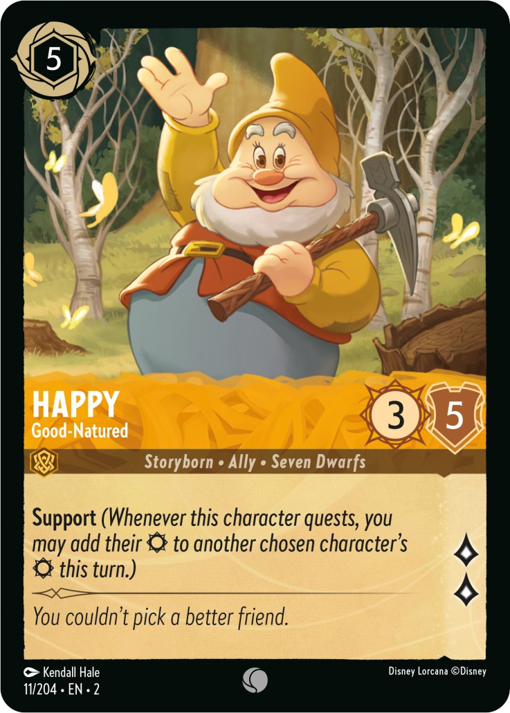 Happy - Good-Natured (11/204) [Rise of the Floodborn] | Odin's Place