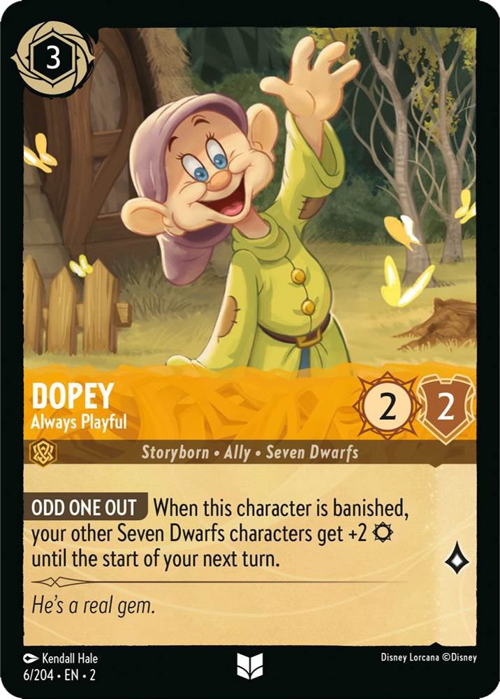 Dopey - Always Playful (6/204) [Rise of the Floodborn] | Odin's Place