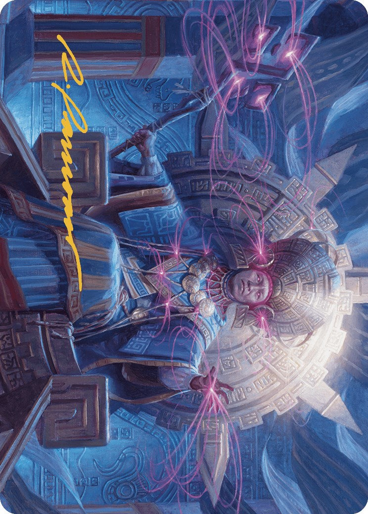 Akal Pakal, First Among Equals Art Card (8/81) (Gold-Stamped Signature) [The Lost Caverns of Ixalan Art Series] | Odin's Place