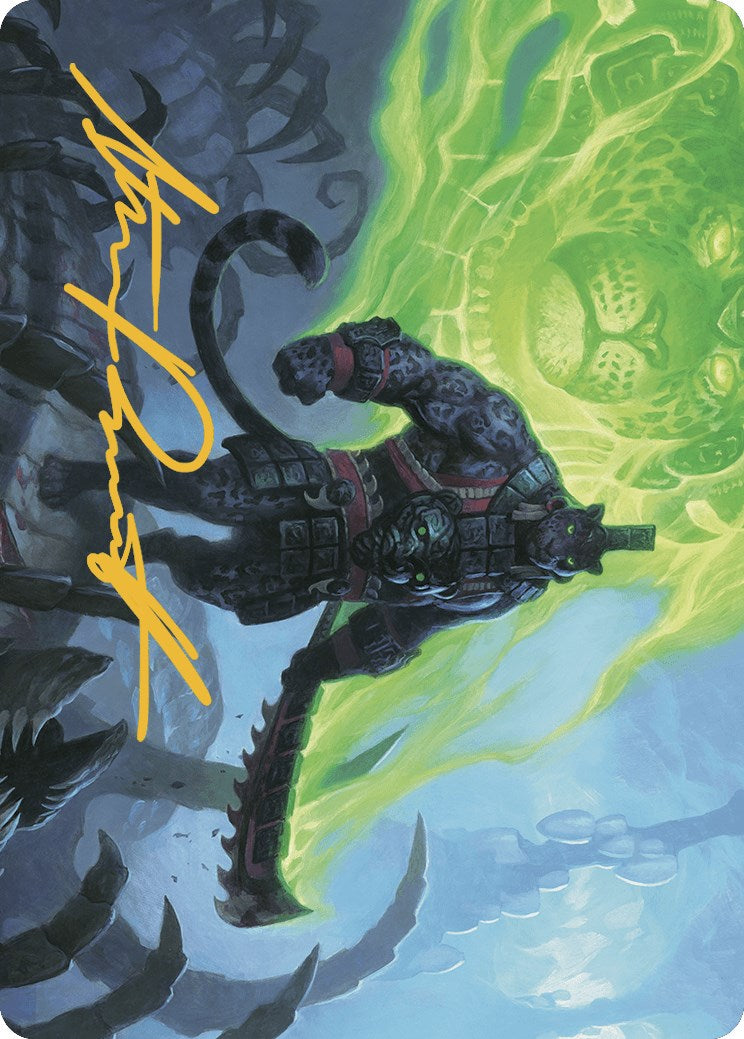 Malamet Veteran Art Card (Gold-Stamped Signature) [The Lost Caverns of Ixalan Art Series] | Odin's Place