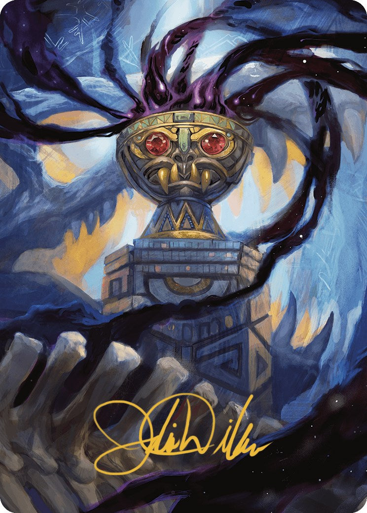 Chalice of the Void Art Card (Gold-Stamped Signature) [The Lost Caverns of Ixalan Art Series] | Odin's Place